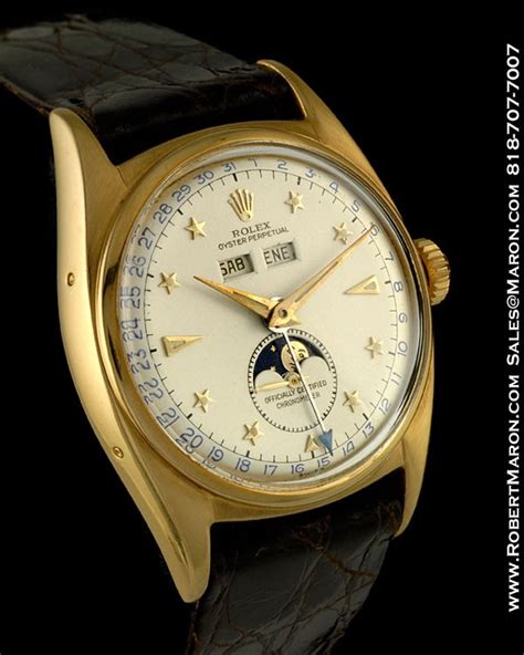 rolex 6062 perpetual calendar moonphase